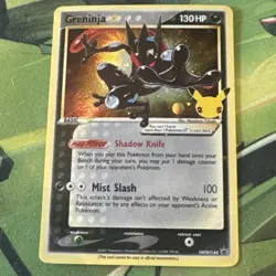 Pokemon TCG Shiny Greninja SWSH 144 Gold Star NM Condition - Image 1