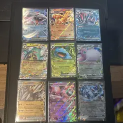 Pokemon EX bundle job lot x9 - Image 1