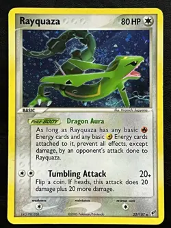 Pokemon Rayquaza Holo - EX Deoxys - 22/107 LP - Image 1