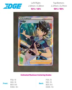Judge TG25/TG30 Pokemon TCG Ultra Rare SWSH12: Silver Tempest Trainer Gallery NM - Image 1