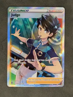 Judge TG25/TG30 Pokemon TCG Ultra Rare SWSH12: Silver Tempest Trainer Gallery NM - Image 2