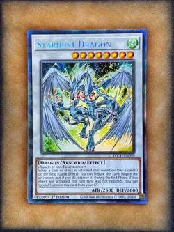 Yugioh Stardust Dragon TOCH-EN050 Collector Rare 1st Ed NM - Image 1