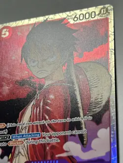 One Piece Monkey D Luffy #ST01-012 Super Rare Starter Deck 1: Straw Hat Crew - Image 2