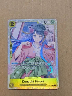 ONE PIECE Wings of the Captain Kouzuki Hiyori OP06-106 Super Rare - English - Image 1