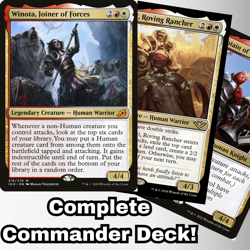 MTG Commander EDH Deck Winota, Joiner of Forces 100 Magic Cards Custom Deck - Image 1