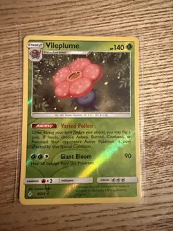 Pokemon Card Vileplume Unbroken Bonds Reverse Holo Rare 8/214 Near Mint - Image 1