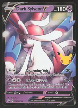 Dark Sylveon V SWSH134 Pokemon TCG SWSH Promo Cards NM - Image 1