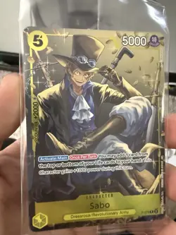 One Piece Sabo (Tin Pack Set Vol. 2) P-073 One Piece Promotion Card Foil Sealed - Image 1