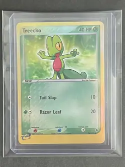 Treecko Reverse Holo 76/109 Ruby & Sapphire Pokemon Card LP Ungraded - Image 1