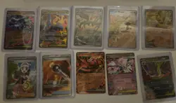 Pokemon Bulk All Holos, or Reverse Holos Lot of 50 Cards 98% English. Ex V Mega - Image 1