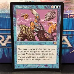 Magic The Gathering Mercadian Masques Misdirection #87 Lightly played - Image 1