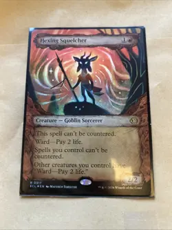Hexing Squelcher (317) (Showcase) - Foil - R Lorwyn Eclipsed NM - Image 1