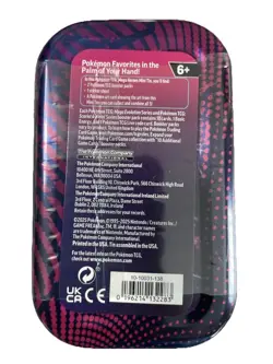 Pokemon TCG Tin Sealed Kangaskhan 2 Booster Packs Destined Rivals Mega Evolution - Image 4