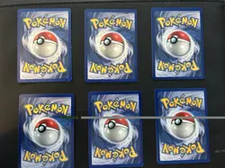 Pokemon 1st Edition Shadowless Base Set Card Lot - 6 Cards NM-/LP - Image 2