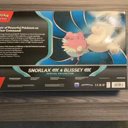 Pokemon Snorlax Ex & Blissey Ex Special Collection Box - Image 2