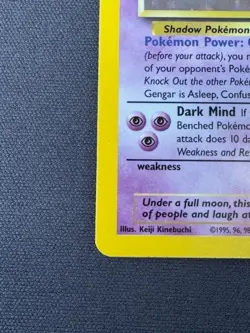 Pokemon - Fossil - 1999 - Gengar - Holo - 5 - Image 5