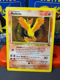 Pokemon - Fossil - 1999 - Moltres - Holo - 12 - Image 1