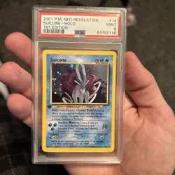 SUICUNE HOLO 1ST EDITION POKEMON NEO REVELATION PSA 9 - Image 1