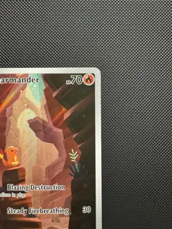 Pokemon TCG Charmander 168/165 SV: 151 Scarlet & Violet 151 Illustration Rare NM - Image 3