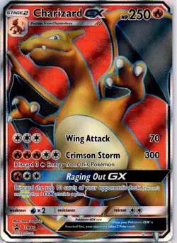 Pokemon Charizard GX #SM60 - SM Promos | Promo,Holo | MP - Image 1