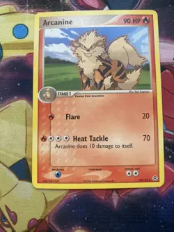 Pokemon Arcanine 18/112 RG FireRed & LeafGreen LP - Image 1