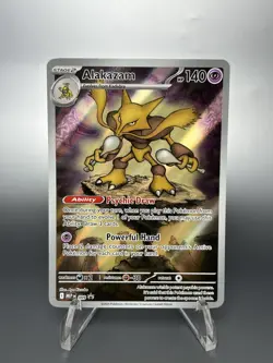 Alakazam MEP 009 Promo - Mega Evolution Pack - Pokemon TCG - Image 1