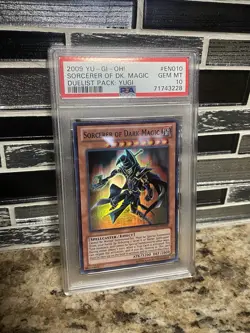 Yu-Gi-Oh! Sorcerer of Dark Magic DPYG-EN010 Super Rare PSA 10 - Image 1