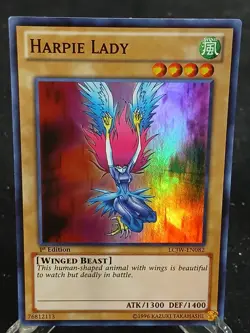 Yu-Gi-Oh! Harpie Lady LCJW-EN082 SR MP - Image 1