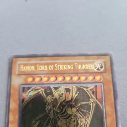 Yu-Gi-Oh Hamon, Lord of Striking Thunder SOI-EN002 1st Edition Ultimate Rare LP - Image 3