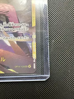 Crocodile OP14-120 SEC Secret Rare The Azure Sea's Seven One Piece TCG Japanese - Image 2