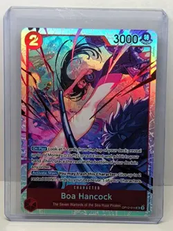 2025 One Piece Legacy of the Master Boa Hancock SR OP12-014 SUPER RARE FULL ART - Image 1
