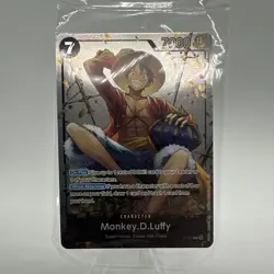 One Piece Monkey D. Luffy P-075 English Promo Tin Vol 2 Exclusive Sealed FOIL! - Image 1