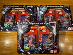Lot of 3 One Piece Illustration Boxes Vol 6 (OP13 PR02) SEALED NEW - Image 2