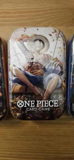 One Piece Tin Pack Set Vol 2 Set of 3 | TS-02 OP-13 | Factory Sealed | Bandai - Image 3