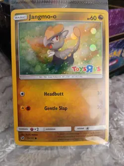 **SEALED** Jangmo-o Holo 2017 Pokemon Toys R Us Promo Card (75/111) - Image 1