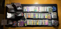 Huge Pokemon Card Lot Ex Etc. Phantasmal Flames. Mega Evolution PACK FRESH - Image 1