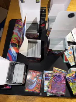 Huge Pokemon Card Lot Ex Etc. Phantasmal Flames. Mega Evolution PACK FRESH - Image 5