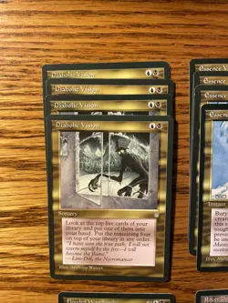 MTG: Vintage Ice Age 27 Multicolor Black And Blue Deck Lot With Land & Artifact - Image 2