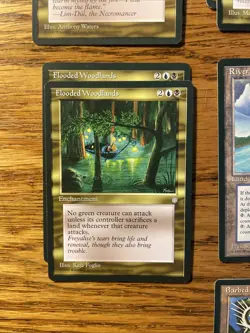 MTG: Vintage Ice Age 27 Multicolor Black And Blue Deck Lot With Land & Artifact - Image 3