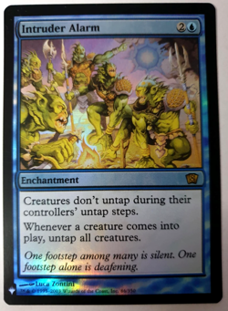 MTG: The List - Intruder Alarm - FOIL Rare - #86 - NM - Image 1
