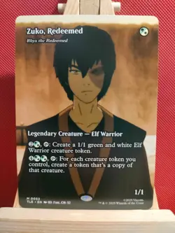 Zuko, Redeemed / Rhys the Redeemed (Borderless) - Avatar: Eternal - NM - MTG - Image 1