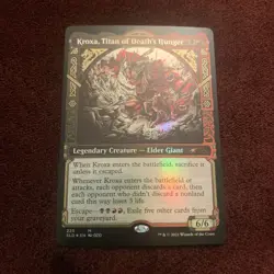 Kroxa Titan of Death's Hunger Secret Lair Foil #225 NM+ Magic The Gathering MTG - Image 1