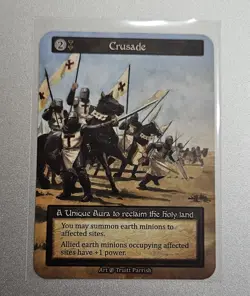 Sorcery Contested Realm Beta Crusade Unique Non-foil Nm - Image 1