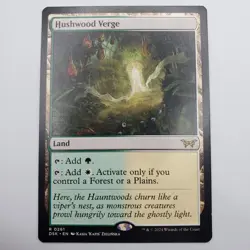 MTG Hushwood Verge Duskmourn #0261 RARE Magic the Gathering - Image 1