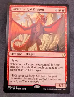 Wrathful Red Dragon Commander Legends: Battle for Baldur's Gate - Image 1
