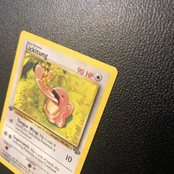 Lickitung 38/64 Jungle 1st First Edition Pokemon Card NM Condition - Image 4