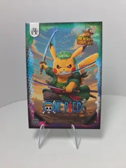 Zoro (Pikachu) #122 - Galaxy Holo - Electric Pikachu Cosplay - Pokemon - Image 1