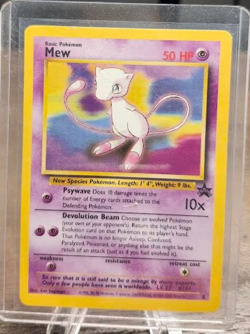 1999 Pokemon TCG BLACK STAR PROMO Mew #8 Non Holo Vintage #8 - Image 1