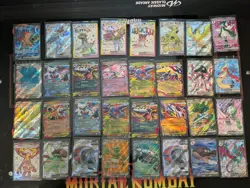 Pokemon 32 Cards Lot Mega Evolutions Ex Quaquaval Japanese Eng Near Mint - Image 1