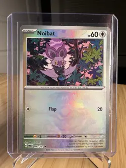 Noibat 090/131 Master Ball Pattern) Prismatic Evolutions Pokemon Card NM - Image 1
